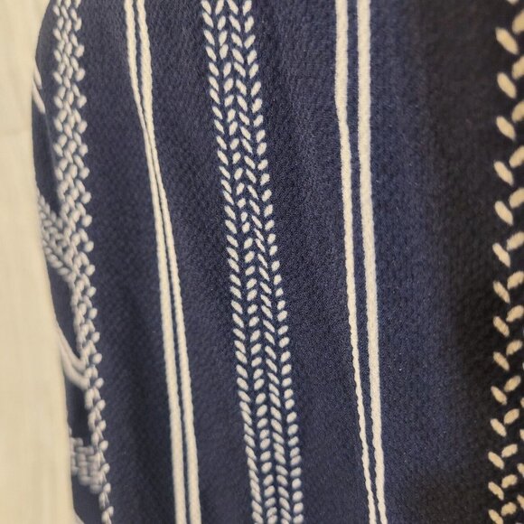 Charlotte Russe Navy and White Striped Mini Dress - Picture 7 of 11